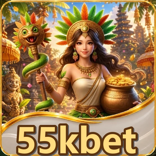 Cuplikan layar beranda aplikasi 55kbet di ponsel Android